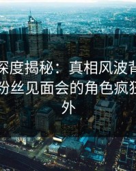 微密圈深度揭秘：真相风波背后，圈内人在粉丝见面会的角色疯狂令人意外