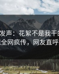 大V深夜发声：花絮不是我干的！人人影视全网疯传，网友直呼过瘾