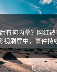 探秘背后有何内幕？网红被曝内幕，人人影视刷屏中，事件持续发酵